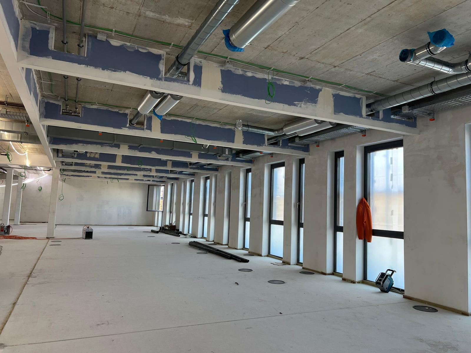 Innenausbau im Rohbau